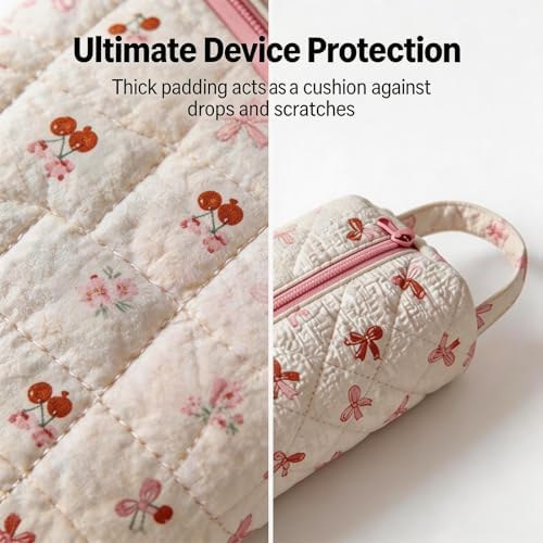 Hair Tools Travel Bag, Hair Tool Bag Organizer, Cherry - Image 4