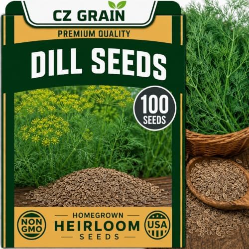 Seeds for Planting, 100 Dill by CZGrain