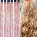 Hair Tinsel Clip in Dreamy Colorful Fairy Hair Tinsel Kit by LEDIZE