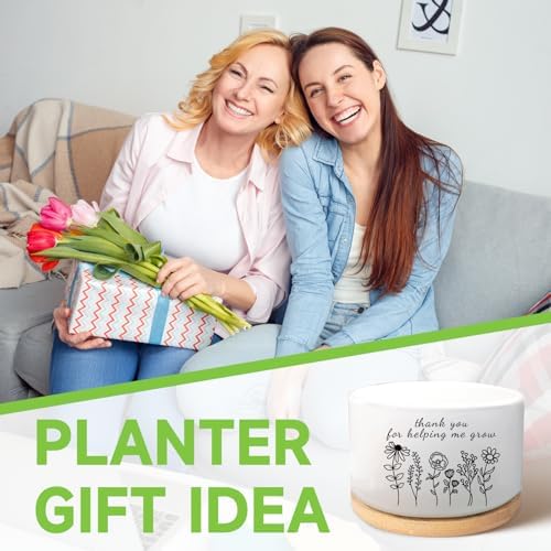 Thank You Gifts for Teacher, Succulent Plant Pot (Plants Not Included) - Image 6