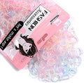Youxuan Mini Hair Elastics for Girls Transparent Rubber Bands, 1000 PCS, Multi Color by YOUXUAN