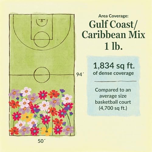 Ferry-Morse Gulf Coast-Caribbean Bulk Wildflower Seeds, 300,000+, 1 lb - Image 6
