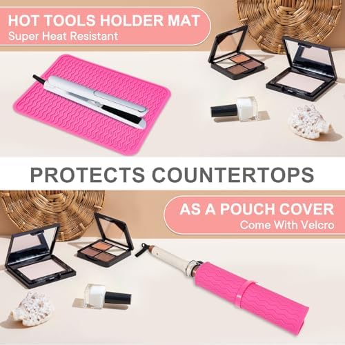 Suafrnut Oversize Silicone Heat Resistant Mat for Hair Tools(14.2" x 11") - Image 6