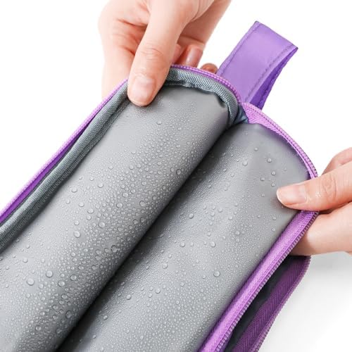 Galaxy-Purple Travel Toiletry Bag, Waterproof Hanging Wash Bag Toiletries for Girls, Kid - Image 5