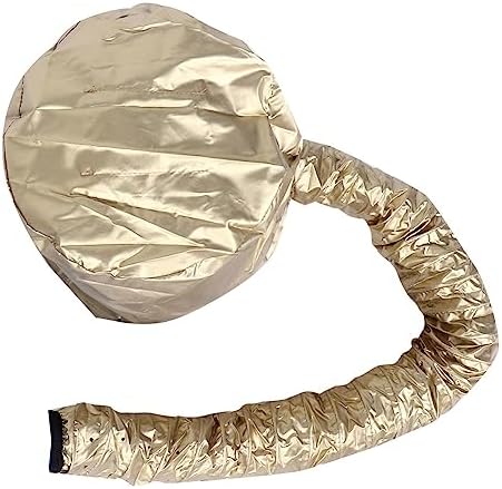 Generic Portable Hair Drying Cap Blow Dryer Bonnet Hat for Faster Hair Drying in Gold Color (Gold) - Image 7
