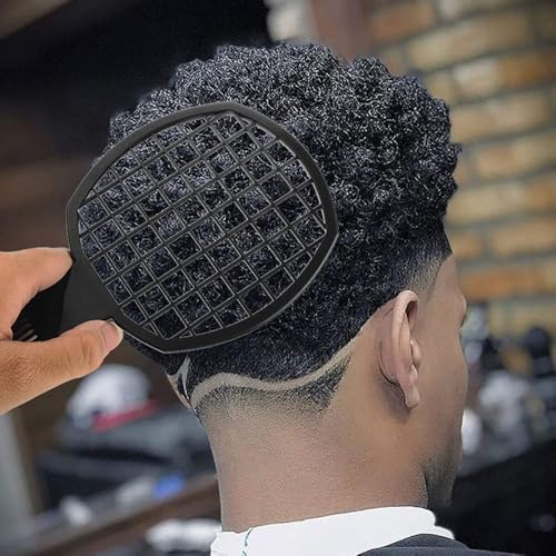 TIKMNO Upgraded 2-Piece Hair Twist Comb Hair Sponge Brush Set - Superior Curl Definition for Men and Women (Black) - Image 6