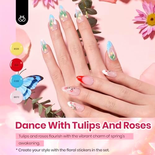 Beetles Pastel Gel Polish Set, Petal Symphony Collection,36 Colors - Image 5