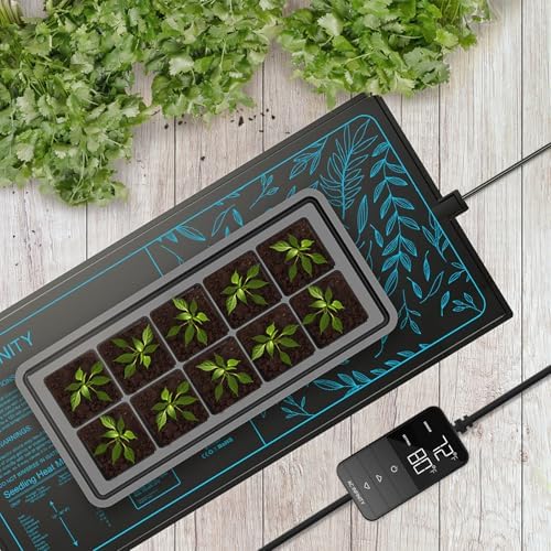 AC Infinity SUNCORE H3, Seedling Mat 10” x 20.75” w/ Smart Heat Controller - Image 7
