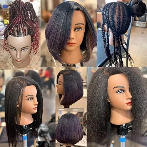 Hairingrid Mannequin Head 14"-16" 100% Real Hair Training Manikin Head - Image 6