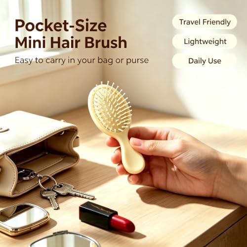 12 pcs Mini Hair Brush - Image 5