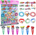 Powerpuff Girls Hair Accessories Set with Hair Clips & Bows by TownleyGirl