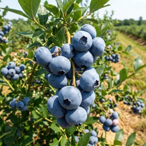 Sweet Blueberry Live Plant, Berry Seedling, 1-2 Ft Tall, Gallon Pot - Image 4