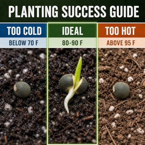 120 Clemson Spineless Okra Seeds for Planting - Heirloom, Non-GMO, USA Grown Seeds in Premium Waterproof Packaging - Lady's Finger, Gumbo, Bhindi by RDR Seeds - Image 3