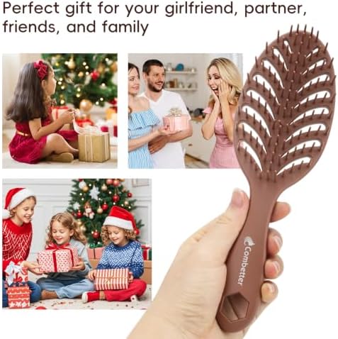 Vented Detangling Hair Brush – Fast Blow Drying, All Hair Types - Image 6