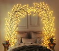 160 LED Plug In Vines Lights Room Decor with Remote, 8 Modes and Timer, Indoor Home Plants Flowers Tree Willow Lights, Artificial Tree for Walls Bedroom Living Room Kitchen Coffee Shop Decor（Black） by PXBNIUYA