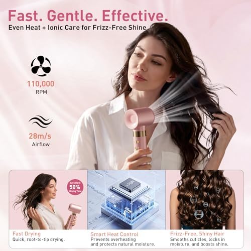 Mythsight StyleVibe Dual Voltage 8-in-1 Air Styler with Diffuser Hair Dryer - Image 2