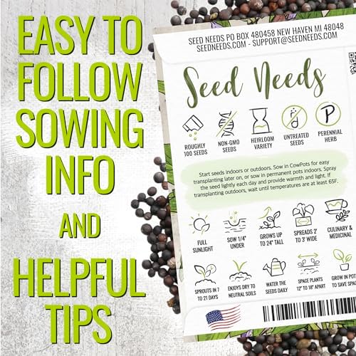 Seed Needs Broad Leaved Sage Seeds to Plant an Herb Garden - 1 Pack - Image 4