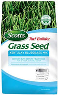 Scotts Turf Builder Grass Seed Kentucky Bluegrass Mix - 7 lb., Use in Full Sun, Light Shade, Fine Bladed Texture, and Medium Drought Resistance, Seeds up to 4,660 sq. ft. by Unknown