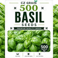 Garden Seeds for Planting, 500 Basil by CZGrain