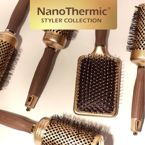 Olivia Garden Ceramic + Ion Nano Thermic Styler Hair Brush - Image 5