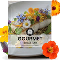 Gourmet Edible Mix – 1,000 Premium Seeds for Planting – Fresh Culinary Flowers & Herbs – 2026 Season – 5 Gram Pouch by FamilySown