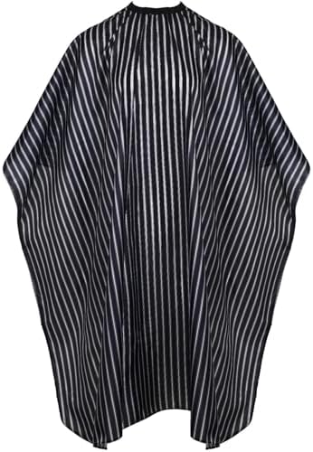 FEBSNOW Hair Cutting Cape Professional Barber Cape with Adjustable Neckline Haircut Apron Barber Accessories Salon Supplies by HOMECRAFTBEAUTYBABY