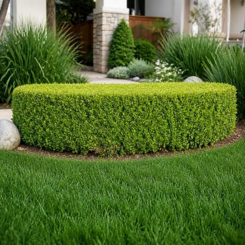 Japanese Boxwood | 3 Large 4 Inch Pots | Buxus Microphylla | Formal Evergreen Low Maintenance Hedge Plants - Image 2