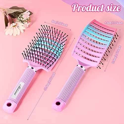 Bsisme Hair Brush, Curved Vented Detangling Brush for Faster Blow Drying - Image 6