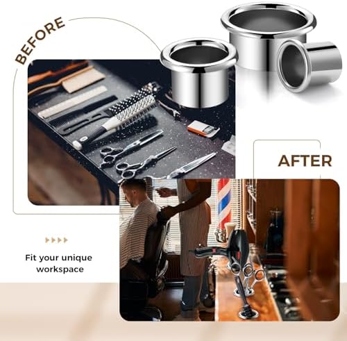MorningRo 6 Pcs Stainless Steel Hair Tool Organizer 3.0 2.0 1.5 - Image 5