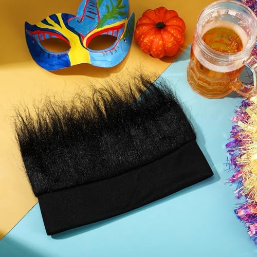 Crazy Wig Hairy Headband Hat - Image 6