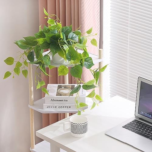 Tiita Artificial Pothos Plant in Pot, 1 Pack for Desk and Shelf Decor - Image 5