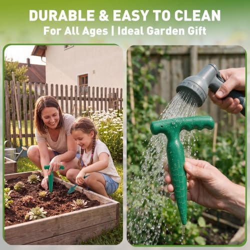 Seed Planter Tools with Garden Dibbers, Seed Spreaders, 9 Pcs - Image 6