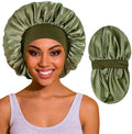 ROYBENS Large Silk Bonnet for Sleeping Women, Sleep Hair Bonnets for Women by ROYBENS