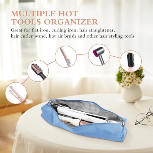 Suafrnut Professional Heat Resistant Hot Hair Tools Organizer Bag - Image 5