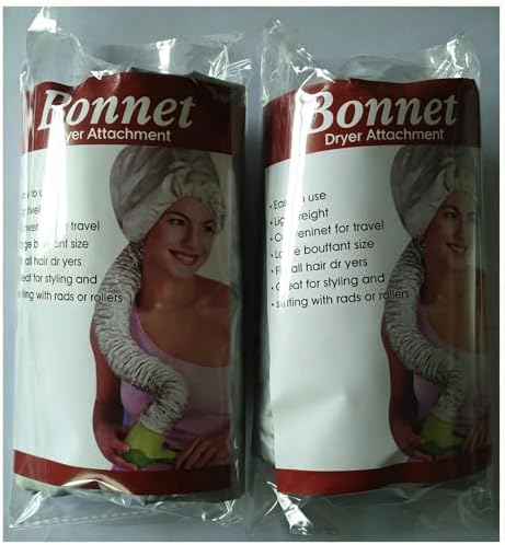 Portable Hair Dryer Bonnet Attachment, Silver-Coated Fabric Deep Conditioning Hair Care Cap for Hair Dye Perm Oil Treatment, Black Pink Silver Available1pcs (Silver) - Image 5