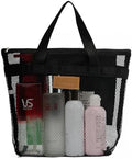 TOPASION Mesh Shower Caddy Bag Portable Hanging Toiletry and Bath Organizer with Zipper for Travel, Gym, Camping, College Dorms, Beach by TOPASION