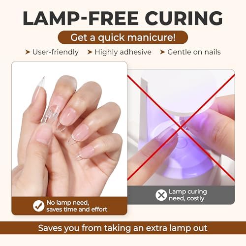UNA GELLA Super Strong Nail Glue 2Pcs*10ml Semi Solid - Image 2