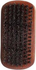 Diane Reinforced Boar Bristle Curved Military Wave Brush for Men and Barbers – Medium Bristles for Thick and Curly Hair – Use for Detangling, Smoothing, Wave Styles, Restore Shine and Texture by Diane