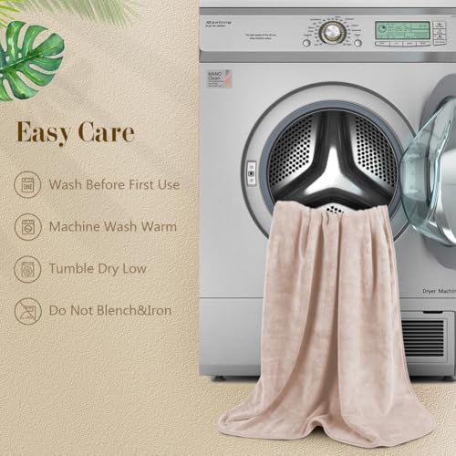 Orighty Bath Towels, Soft Feel Bath Towel, 4 Pack (27'' x 54'') - Image 6