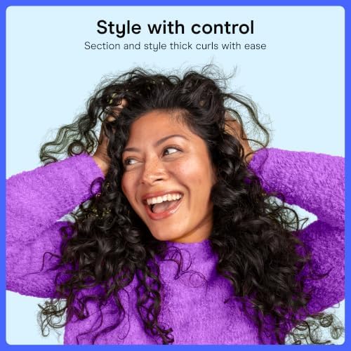 Conair Curl Defining Brush Set, Long, Loose Curly Hair Detangler, 3-Piece - Image 6