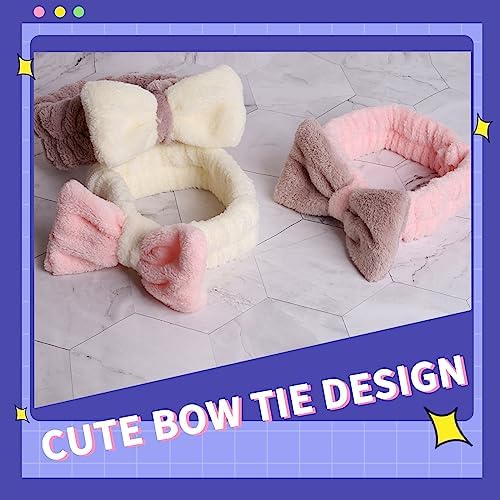 WSYUB Spa Headbands, Makeup Headband,Bow Headband for Washing Face skincare headbands for women,Easter Basket Stuffers Gifts - Image 6