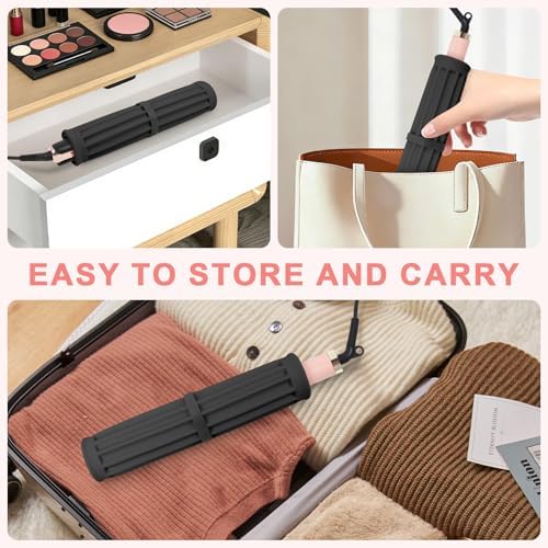 Silicone Heat Resistant Mat for Hair Tools, Oversize, Black - Image 7