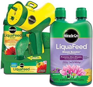 Miracle-Gro LiquaFeed Advance Starter Kit & Bloom Booster Flower Food by Unknown