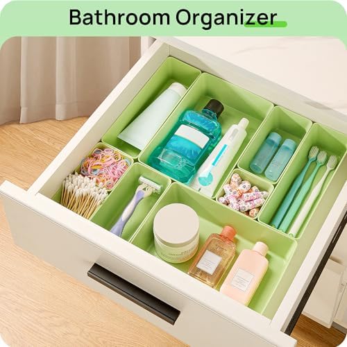 Vtopmart 25 Pack Plastic Drawer Organizers with Anti-slip Rubber Pads - Image 5
