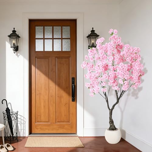 6FT Tall Artificial Cherry Blossom Tree - Image 5