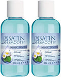 SATIN SMOOTH Satin Cleanser Skin Preparation Cleanser 4 oz x 2 packs by SATINSMOOTH