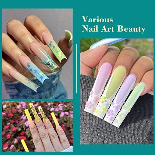 LIONVISON 3XL Square Nail Tips: No C Curve Flat Nails Tips for Home DIY - Image 6