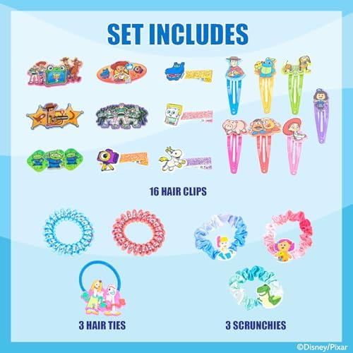 Toy Story Hair Accessories Set with Hair Clips & Bows - Image 2