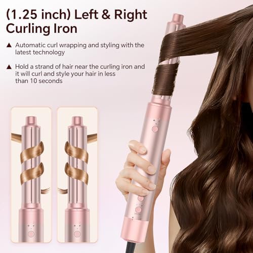 5 in 1 Hair Dryer Brush,110,000 RPM High-Speed Auto Wrap Curling Brush - Image 3