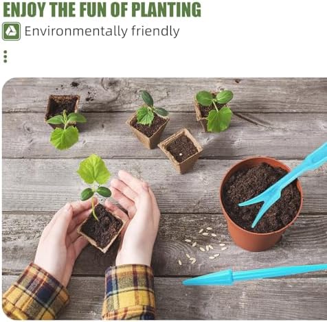 240 Cells Biodegradable Seedling Starter Trays, 20 Pack Plant Starter Kit - Image 7